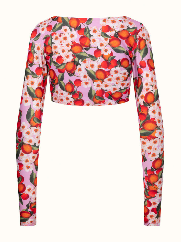 Borgo de Nor x Talia Collins multi belisama bow tie cardigan