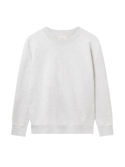 Navygrey The Relaxed-fit sweatshirt ice grey at Collagerie