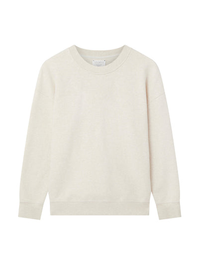 Navygrey The Relaxed-fit sweatshirt in seashell at Collagerie