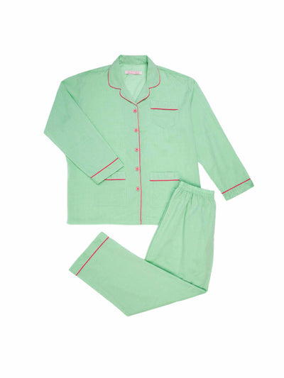 Thelma & Leah Green pyjama set at Collagerie