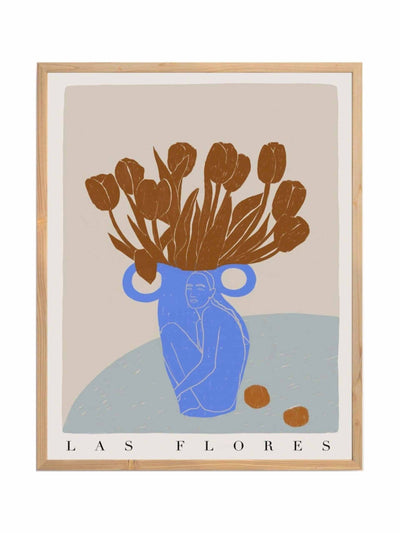 Carla Llanos Print | 'Flowers' #10 at Collagerie