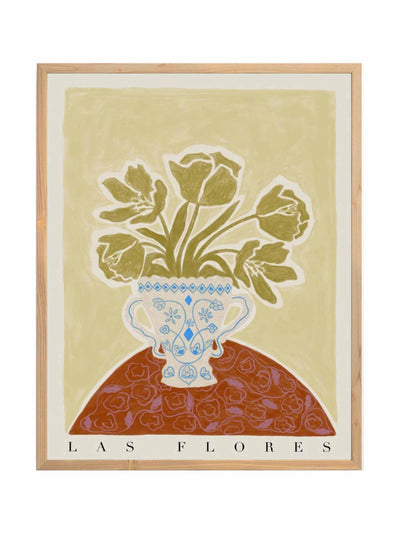 Carla Llanos Print | 'Flowers' #12 at Collagerie