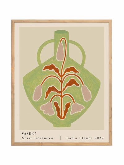 Carla Llanos Print | 'Vase' #07 at Collagerie