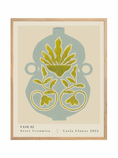 Carla Llanos Print | 'Vase' #02 at Collagerie