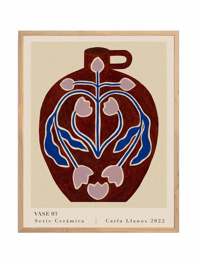 Carla Llanos Print | 'Vase' #03 at Collagerie