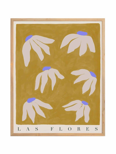 Carla Llanos Print | 'Flowers' #04 at Collagerie