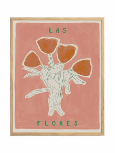Carla Llanos Print | 'Flowers' #01 at Collagerie