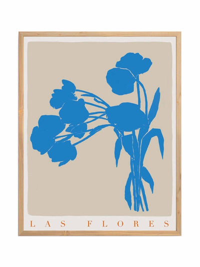 Carla Llanos Print | 'Flowers' #02 at Collagerie