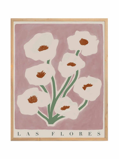 Carla Llanos Print | 'Flowers' #03 at Collagerie