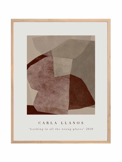 Carla Llanos Print | 'Looking In All The Wrong Place' at Collagerie