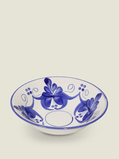 The Colombia Collective Liliana blue and white ceramic bowl at Collagerie