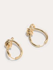 "The Freedom to Imagine II" gold vermeil earrings