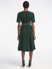 Cefinn's velvet-soft pin corduroy Felicity dress will be your winter dress fix. Collagerie.com