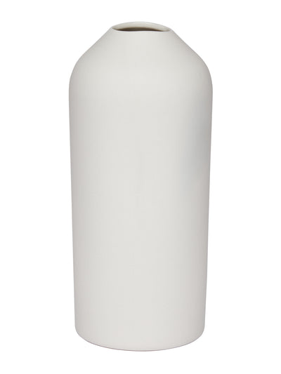 The Sette Matte white minimal vase at Collagerie