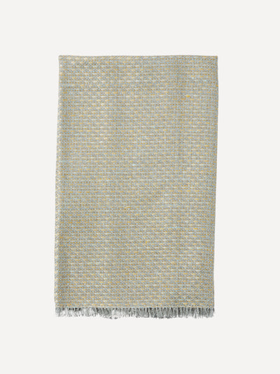 Rebecca Udall Woven sage Italian linen guest towel at Collagerie