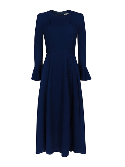 Beulah London Yahvi Navy Dress at Collagerie