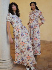 Jessica floral print dress