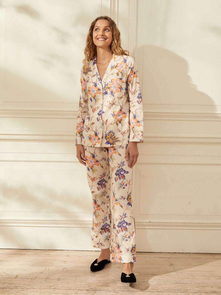 Cotton floral pyjama set