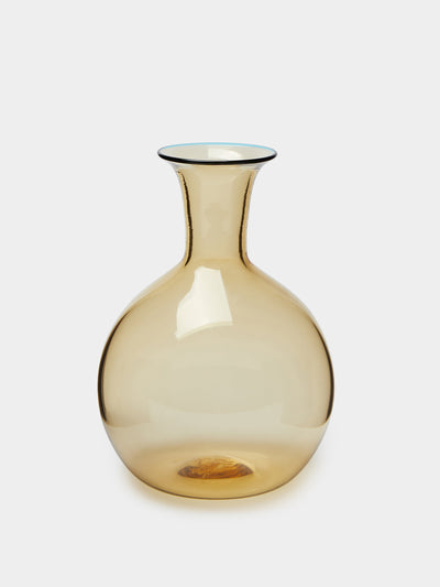 YALI Glass Yellow glass carafe at Collagerie