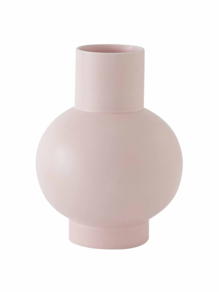Large pink vase