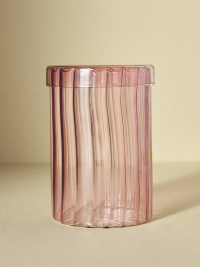 Anthropologie Scalloped storage glass at Collagerie