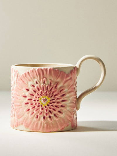 Anthropologie Lilipad floral mug at Collagerie