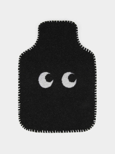 Anya Hindmarch Eyes hot water bottle cover at Collagerie