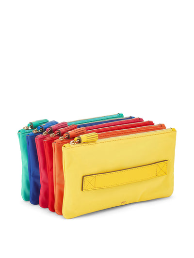 Anya Hindmarch Rainbow filing cabinet pouch at Collagerie