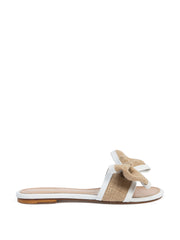 Natural white Lily sandals