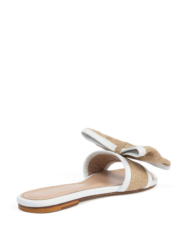 Natural white Lily sandals