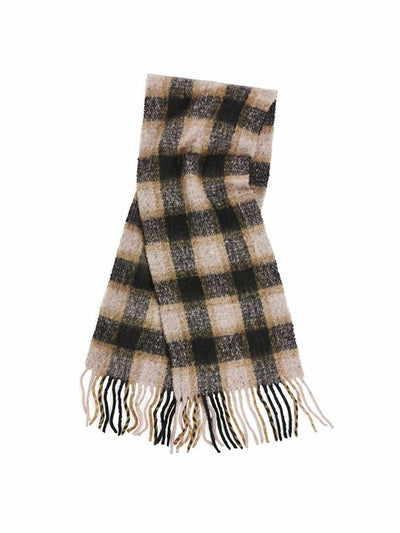 Arket Chunky woven check scarf at Collagerie