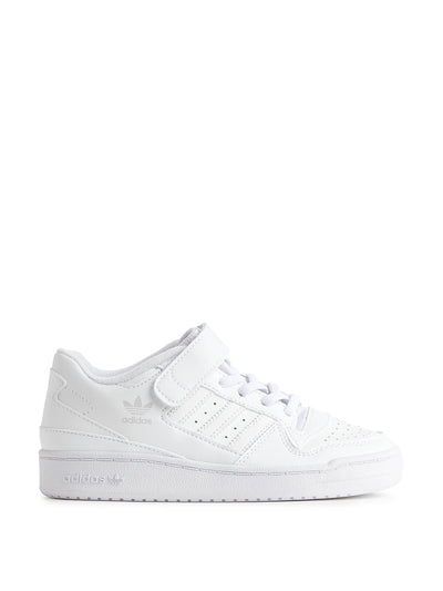 Adidas White leather trainers at Collagerie