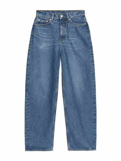 Arket Denim barrel leg jeans at Collagerie