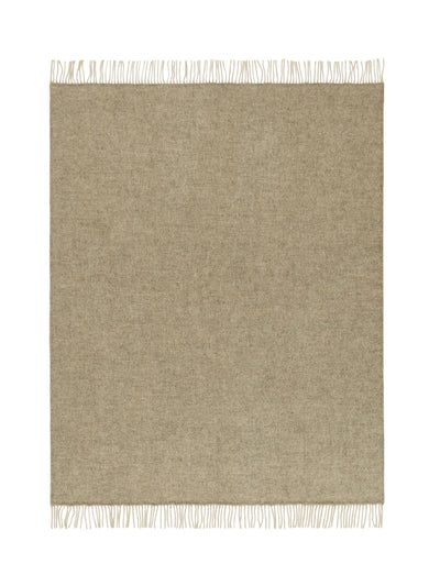 Arket Beige wool blanket at Collagerie