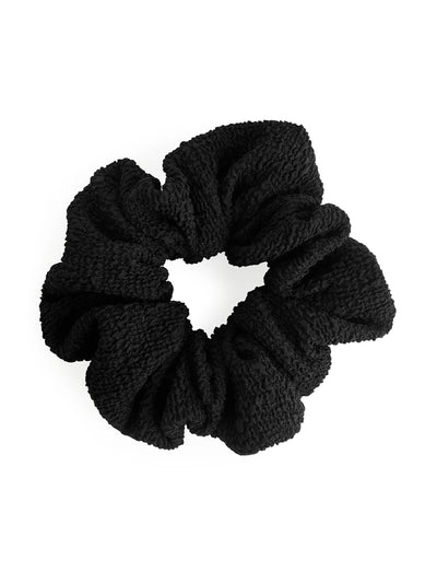 Arket Black scrunchie at Collagerie