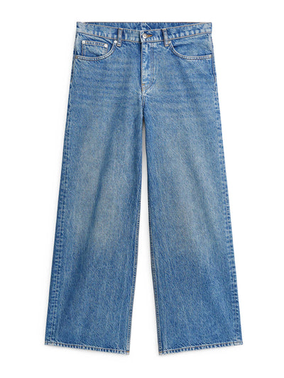 Arket Wide-leg non stretch jeans at Collagerie