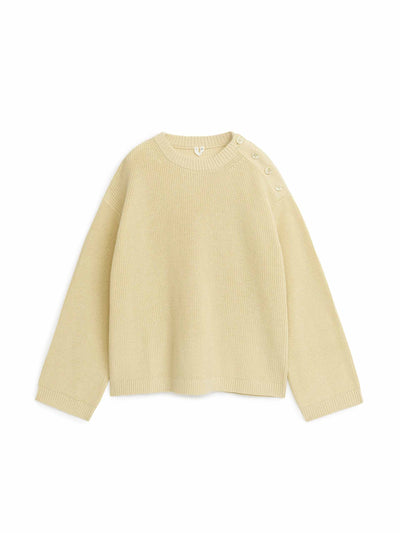 Arket Wool cotton jumper at Collagerie