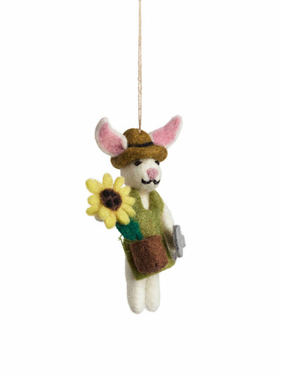 arket Felt rabbit decoration at Collagerie