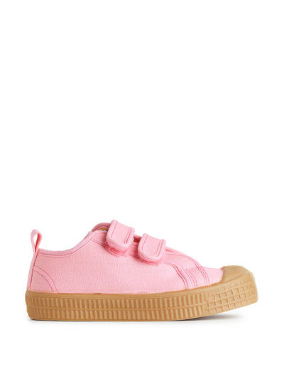 Novesta Pink cotton trainers at Collagerie