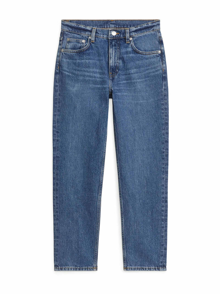 Regular cropped jeans