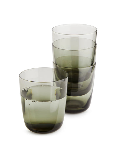 Serax Grey water glasses (set of 4) at Collagerie