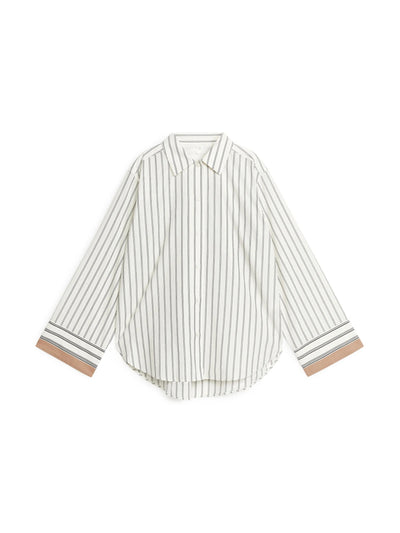 Arket Striped pyjama shirt at Collagerie