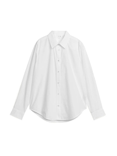 Arket White classic shirt at Collagerie