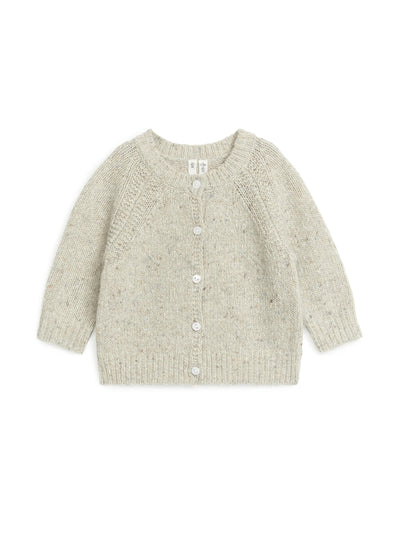 Arket Cream wool cardigan at Collagerie