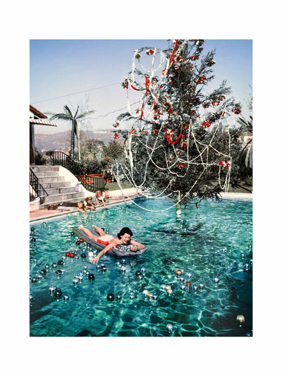 Slim Aarons Christmas Swim at Collagerie