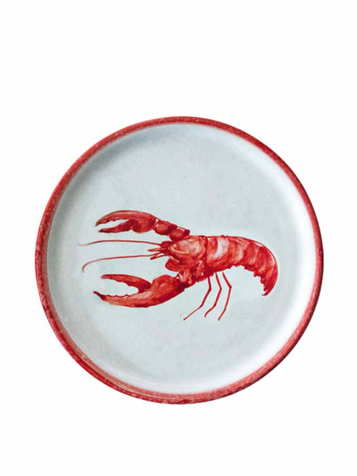 Arcucci Handmade Set of 4 lobster plates at Collagerie