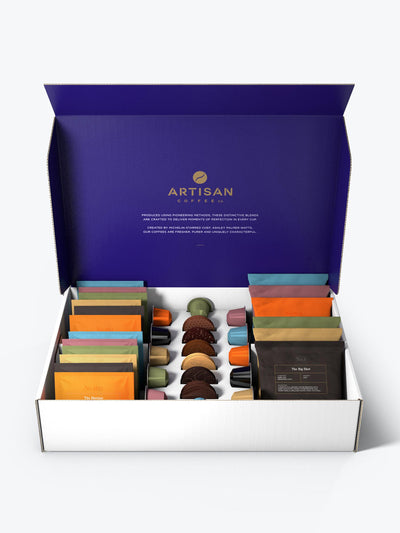 Artisan Coffee Co The ultimate coffee and chocolate selection box at Collagerie