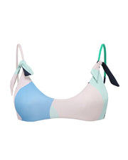 Multi-coloured Lucia bikini top Clothing Paper London    - Collagerie