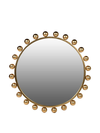 barker and stonehouse Gold-tone bobble mirror at Collagerie