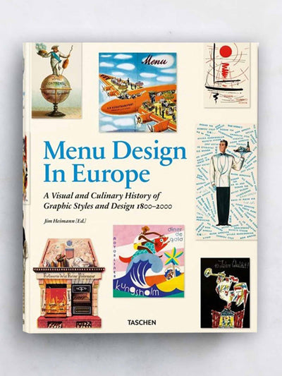 Steven Heller Menu Design in Europe at Collagerie